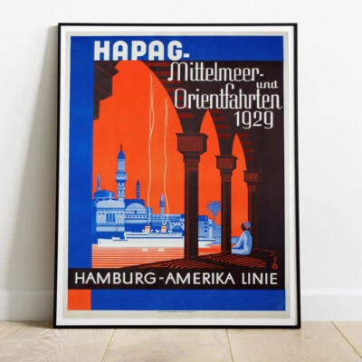 Hamburg / King Size Poster - 30"x24"(#45) Foto 1 de 2