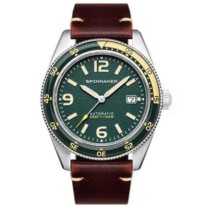 Spinnaker Fleuss Automatic Lagoon Green Watch - Brand New - Picture 1 of 10