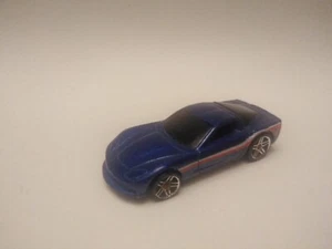 Hot Wheels 2008 Exclusive Chevy Corvette C6 blue 1/64 loose car - Zdjęcie 1 z 5