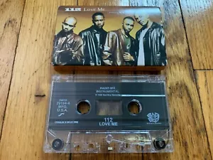 CASSETTE SINGLE - 112 F/ MASE - LOVE ME - 1998 - BAD BOYS RECORDS - Picture 1 of 4