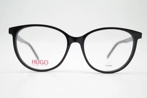 Brille Hugo Boss HG 1137 Schwarz Rot Oval Brillengestell eyeglasses Neu - Picture 1 of 6