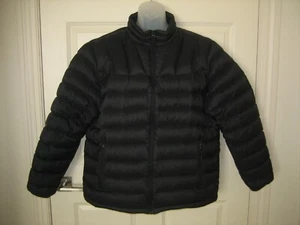 T Tech By Tumi ~ Mens Black Feather Down Puffer Zip Up Jacket~ SZ XL - Picture 1 of 7