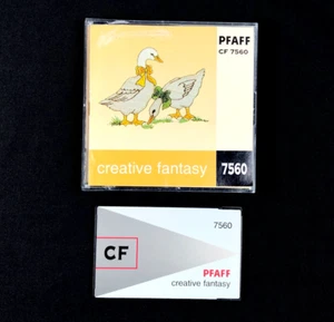 Creative Fantasy Embroidery Designs Card #CF7560 for Pfaff 7570 7560 2160 2170 - Picture 1 of 9
