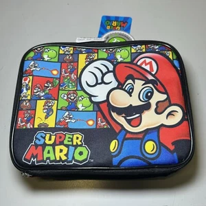 Nintendo Super Mario Lunch Box BPA Free Multicolor Children Game New With Tags - Picture 1 of 3