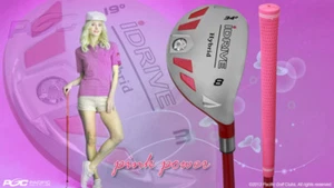 Petite Womens iDrive Golf Club Hybrid #8 Lady "L" Flex Rescue Utility Club - Picture 1 of 1