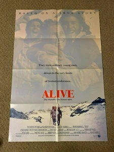 ALIVE Locandina originale film teatrale 27" x 40" ETHAN HAWKE - Foto 1 di 6