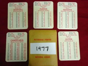 1977 APBA - PITTSBURGH PIRATES Baseball Team Set : 20 players cards (original) - Picture 1 of 1