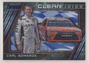 2016 Panini Torque Clear Vision Blue /99 Carl Edwards #5