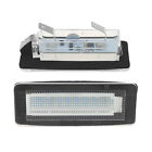 2 sztuki L&R LED białe światła tablicy rejestracyjnej do Smart Fortwo Coupe W450 W451 W453