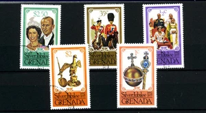 collezione GRENADA LOTTO 5 FRANCOBOLLI Stamps - Timbres francobollo - Picture 1 of 1