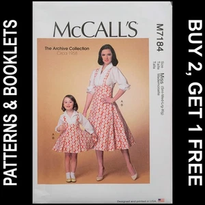 Top e maglione vintage McCall's Pattern #M7184 ('58 Repro) taglie S-XL NON TAGLIATO - Foto 1 di 7