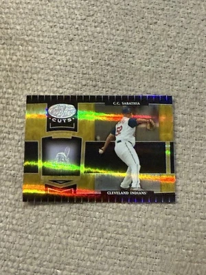 C.c. Sabathia 2004 hoja certificada cortes oro #68 16/25 Foto 1 de 2
