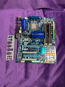 Gigabyte GA-EP45-UD3P LGA775 Motherboard ATX DDR2 With Intel E4300 - Picture 1 of 13