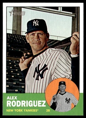 2012 Topps Heritage - Alex Rodriguez #361 - Image 1 of 2