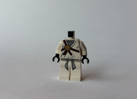 Lego Zane Torso & Legs Only Ninjago Golden Weapons 2113 2507 njo0001