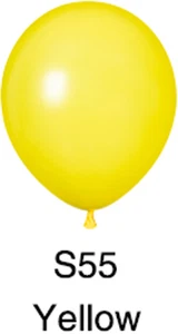 Globo látex color amarillo estándar alta calidad helio 5"10"12" diferentes... - Imagen 1 de 1