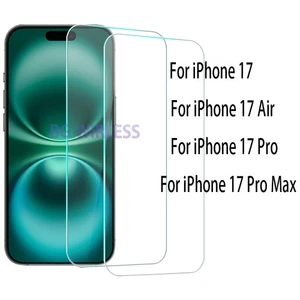 2 Pack Screen Protector For iPhone 17/17pro/17Pro Max/17Air Tempered Glass Clear - Picture 1 of 8