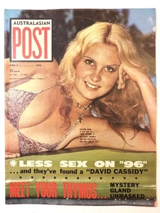 Australasian Post April 4 1974 Linda Godwin Percy's Progress Marty Rhone 96 Good - Picture 1 of 8