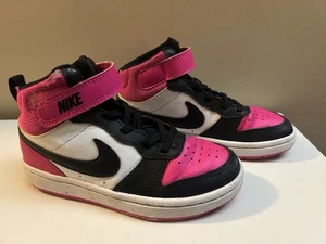 Nike Court Borough Mid 2 PSV Fierce Pink Black Size 13 - HV0933-100 - Picture 1 of 5