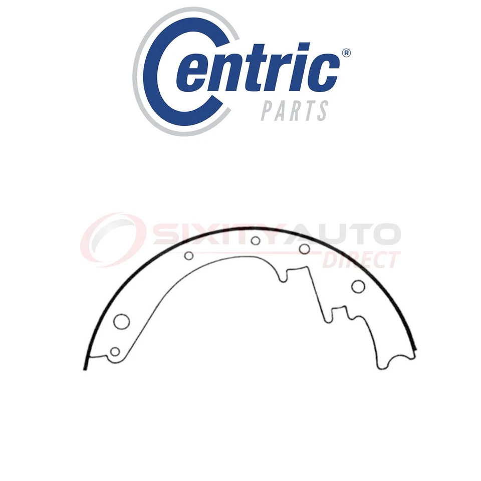 Centric Drum Brake Shoes for 1966-1967 International Harvester 900A 2.5L L4 pe Foto 1 de 4