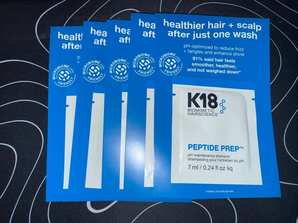 5-K18 Peptide Prep Ph Maintenance Shampoo Sample Size  7 Ml Professional Salon - Image 1 of 1