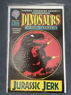 Dinosaurs for Hire 6 Jurassic Park Parody Cover 1993 Ghostbusters NM - Image 1 of 4