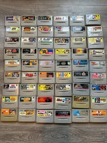 Nintendo SUPER FAMICOM Game Lot Tested and Working. Your Choice - combined ship!