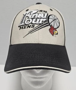 Vintage Louisville Cardinals Basketball 2005 Final Four Beige Baseball Cap/Hat - Picture 1 of 6