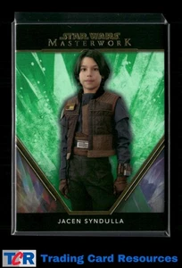 2024 Topps Star Wars Masterwork #94 Jacen Syndulla Green #/99 - Picture 1 of 2