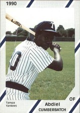 1990 Tampa Yankees Diamond #2 Abdiel Cumberbatch