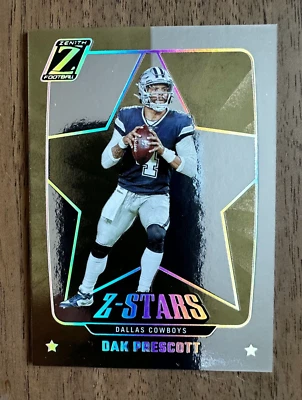 2022 Panini Zenith - Z-Stars #ZS-21 Dak Prescott - Image 1 of 2