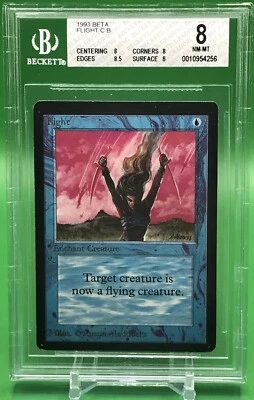 1993 MTG Beta - FLIGHT - Graded BGS 8 NM-MT - Image 1 of 2