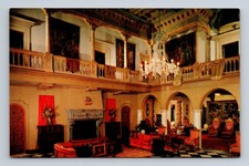 Great Hall John Ringling Residence Sarasota Florida Postcard