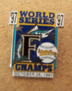 Florida Marllns pin 1997 World Series Champs #95/1000 MLB c44442 - Picture 1 of 8