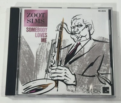 Zoot Sims Somebody Loves Me CD (1987, Made In Japan) - Image 1 of 3