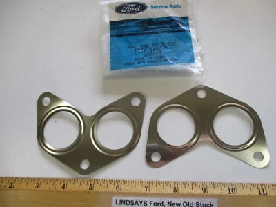 2 PIEZAS FORD OEM 1989/1992 SONDA 4CYL 2.2L "JUNTA" (COLECTOR DE ESCAPE) E92Z-9448-C Foto 1 de 2