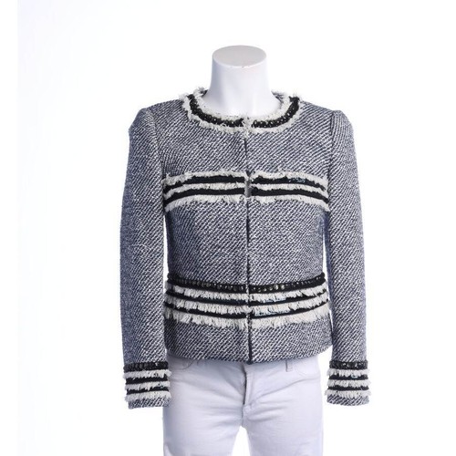 Giacca da mezza stagione Tory Burch blu bianco 32 US 2