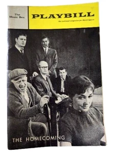 The Homecoming Music Box Theater Playbill February 1967 Michael Craig - Picture 1 of 3