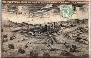 France La Forte Ville et Château de St Dizier Vintage Postcard B149 - Picture 1 of 2
