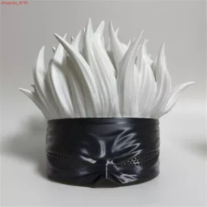 Maschera casco cosplay anime Jujutsu Kaisen Gojo Satoru 1:1 modello indossabile ornamento - Foto 1 di 17