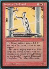 Hyperion Blacksmith Legends PLD Red Uncommon MAGIC CARD (ID# 236844) ABUGames