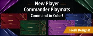 MTG Magic the Gathering - New Player Commander Playmat - NEU (Farbe wählbar) - Bild 1 von 11