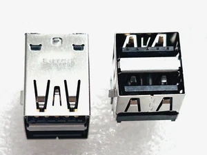 5pcs LOTES double-layer USB 3.0 female socket 13P straight pin connector - Afbeelding 1 van 4