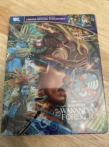 Black Panther Wakanda Forever Steelbook 4K Blu-ray Talukan Namor - NEW Authentic - Picture 1 of 6