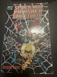 SPIDER-MAN PUNISHER SABRETOOTH DESIGNER GENES #1 MARVEL COMICS - Picture 1 of 3