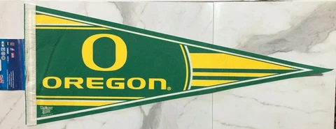 OREGON UNIVERSITY DUCKS NCAA COLLEGE VINTAGE PENNANT NEW/MINT Cover