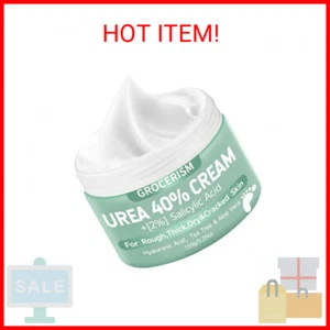 Urea Cream 40 Percent For Feet Plus 2% Salicylic Acid 5.29 oz || Foot Cream and - Picture 1 of 2