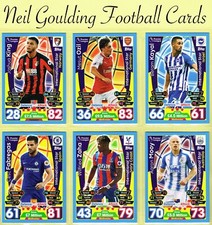 Topps MATCH ATTAX 2017-18 ☆ PREMIER LEAGUE - INTERNATIONAL STARS ☆ #IT1 to #IT16
