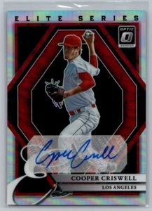 2022 Donruss Optics Auto Cooper Criswell #ESS-CC - Picture 1 of 2
