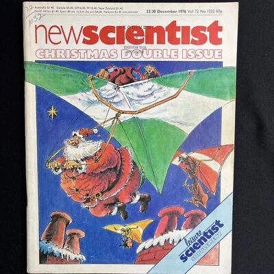 NEW SCIENTIST MAGAZINE WEEKLY - Dec 1976 - Christmas Double Issue - Image 1 of 3